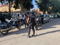Tres detenidos en un amplio dispositivo de Policía Nacional para prevenir delincuencia en El Palmar (Murcia)