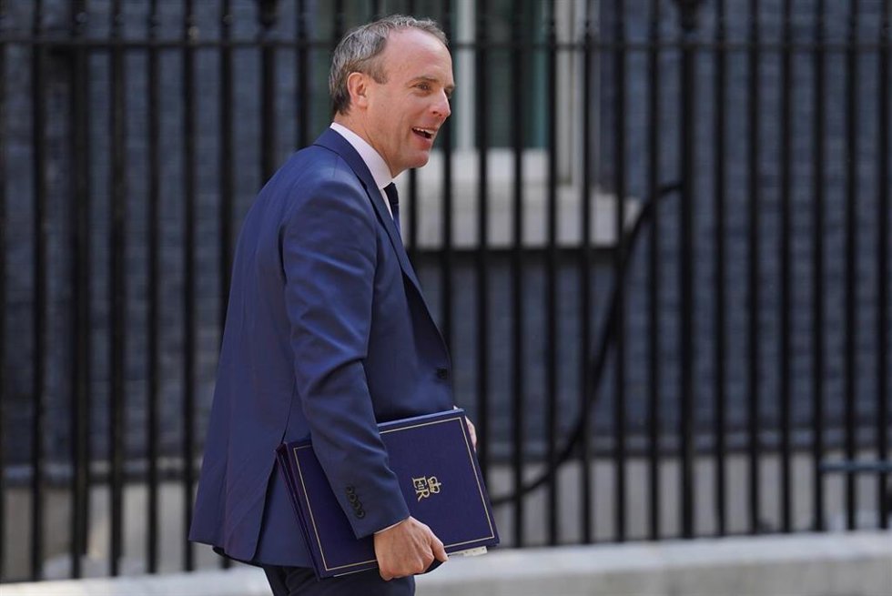 Dominic Raab, viceprimer ministro de Reino Unido