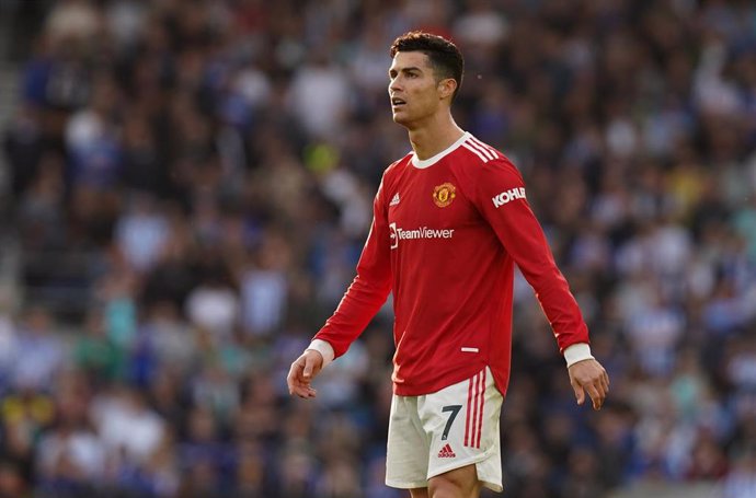 Archivo - 07 May 2022, United Kingdom, Brighton: Manchester United's Cristiano Ronaldo pictured during the English Premier League soccer match between Brighton and Hove Albion and Manchester United at the AMEX Stadium. Photo: Gareth Fuller/PA Wire/dpa