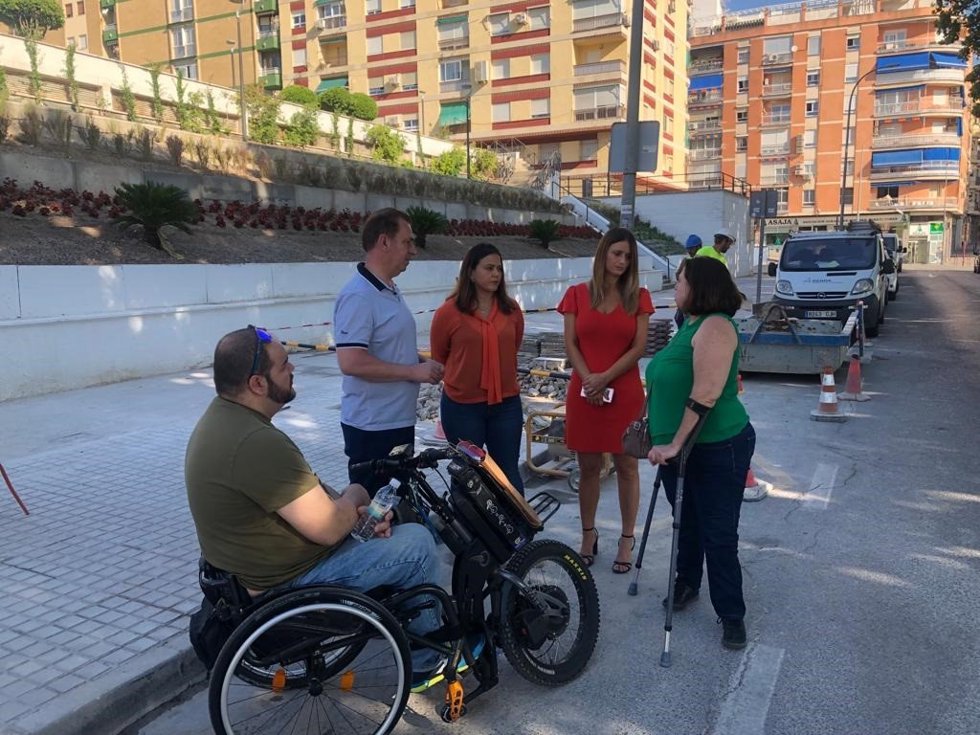 Visita a las obras.
