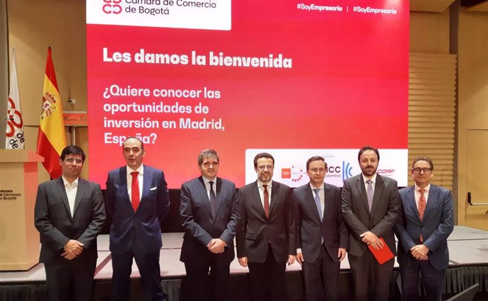 La Comunidad de Madrid presenta sus cualidades como polo de inversión para los empresarios colombianos