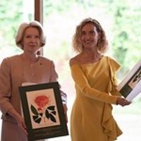 Batet y miembros de la Mesa del Congreso se reúnen con la presidenta del Parlamento de Letonia