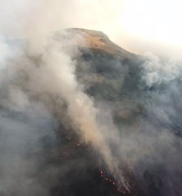 Incendio en San Esteban del Valle (Ávila)