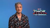 Taika Waititi dirige Thor Love and Thunder: "El principal reto del Dios del Trueno será encontrarse a sí mismo"