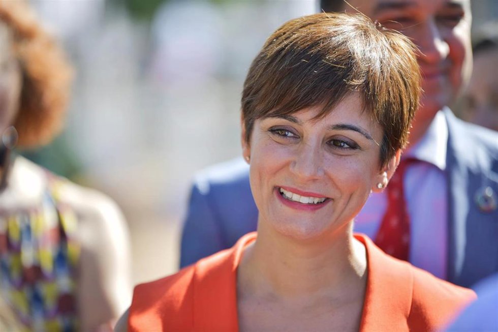 Isabel Rodríguez, en la inauguración de la feria agrícola Fercam de Manzanares