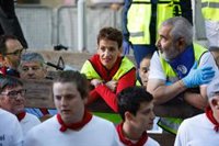 Chivite agradece la labor del personal médico, de enfermería y voluntario que atiende los encierros