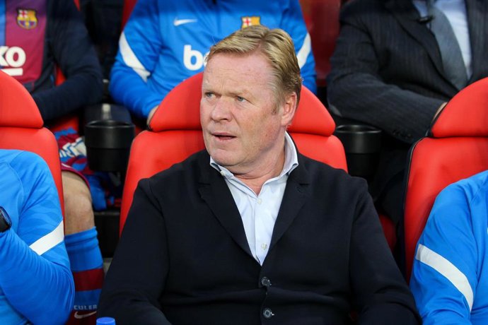 Archivo - El exentrenador del FC Barcelona Ronald Koeman