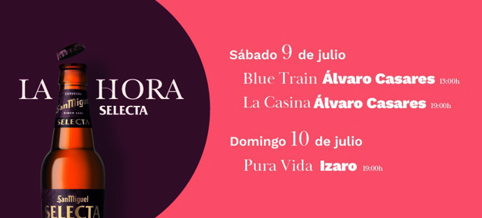 Cartel de la programación de la iniciativa 'Destapa Selecta' en Gijón.