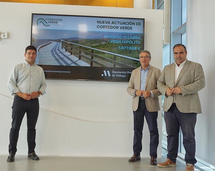 El Corredor Verde del Guadalhorce avanza con un nuevo proyecto que creará un sendero y miradores en Pizarra