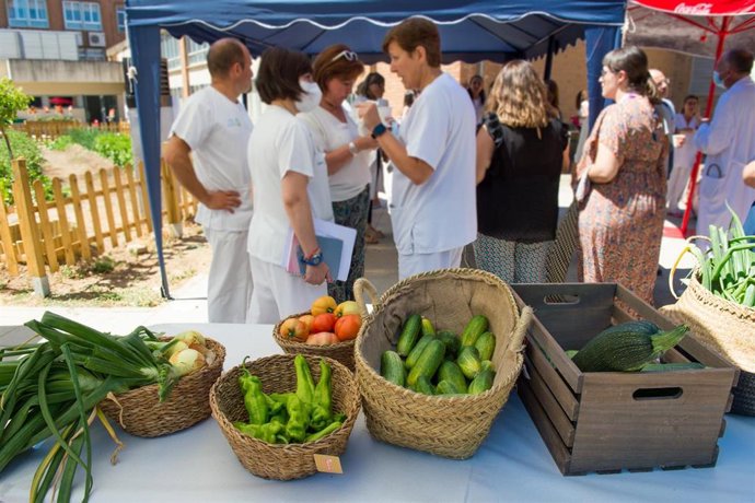 Presentación de "La Huerta del Hospi" en el Hospital Nacional de Parapléjicos.