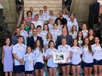 Palma homenajea al Club Xelska, campeón de la Liga Iberdrola de Gimnasia Artística