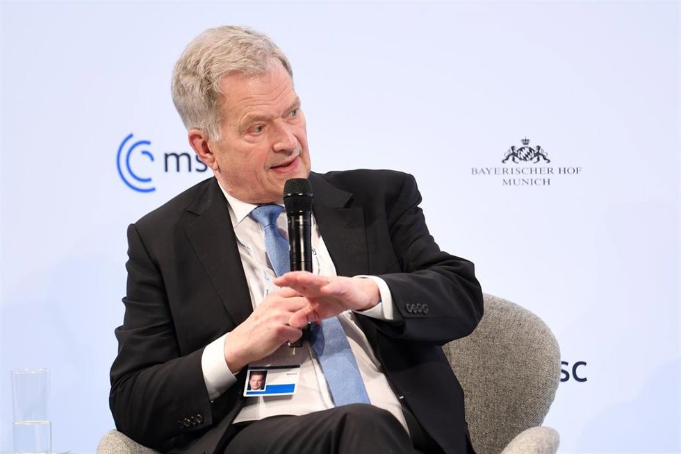Archivo - El presidente de Finlandia, Sauli Niinisto
