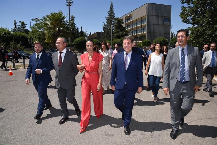 Acto de inauguración de las obras de la Ciudad Administrativa de los servicios de la Junta en Ciudad Real