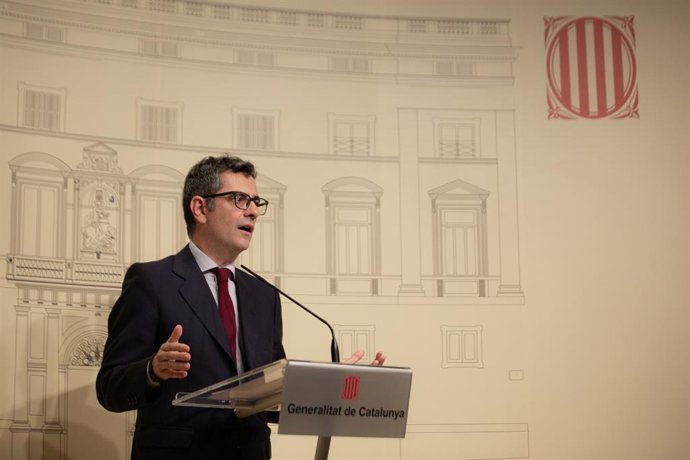El ministre de la Presidncia, Félix Bolaños