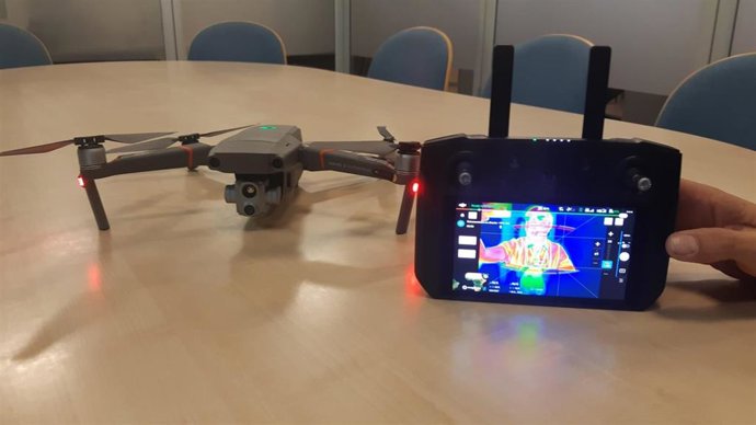 Drones con cárama termográfica para la campaña contra incendios del Cabildo de Tenerife