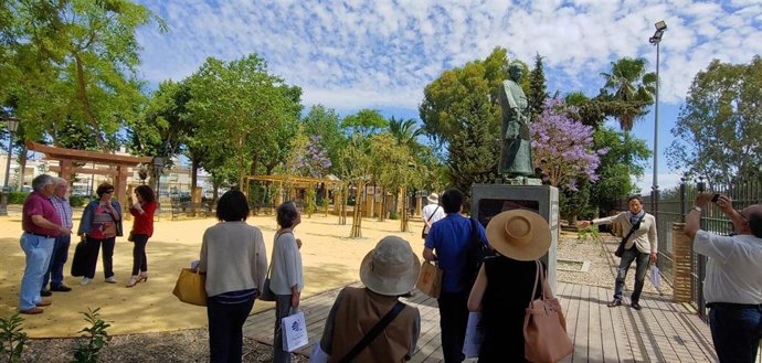 Muestra de la actividad "El viaje del Samurái" de Coria del Río