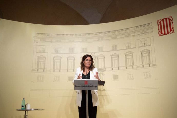 La consellera de la Presidncia de la Generalitat, Laura Vilagr