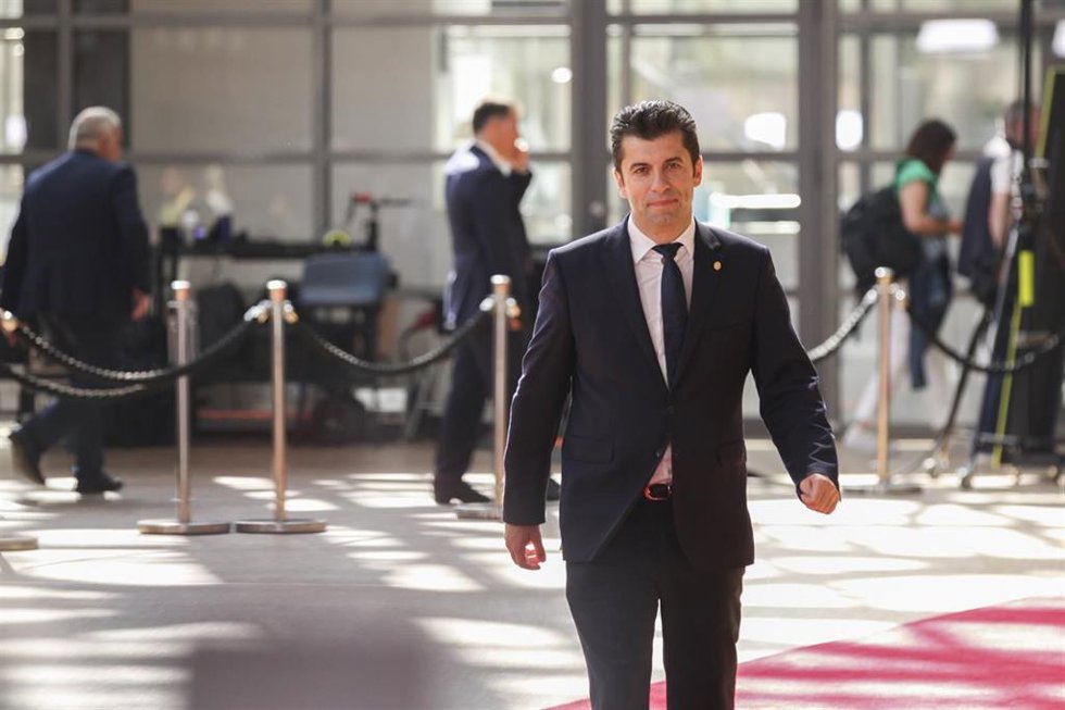 El primer ministro interino de Bulgaria, Kiril Petkov.