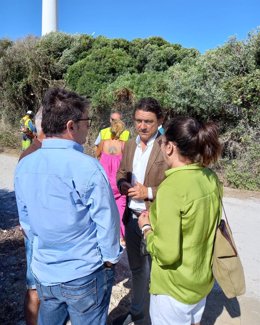 Daniel Sánchez visita Barbate