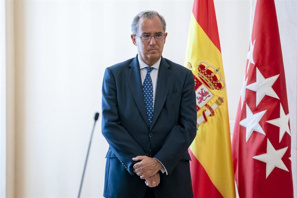 El hasta ahora consejero de Educación y Universidades de la Comunidad de Madrid, Enrique Ossorio,