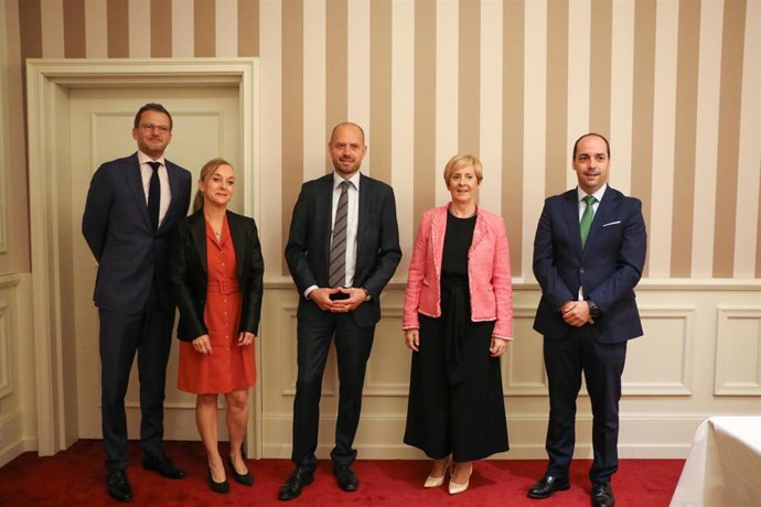 Tapia se ha reunido con directivos de multinacionales con intereses y presencia en Euskadi