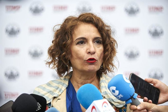 La ministra de Hacienda, María Jesús Montero.