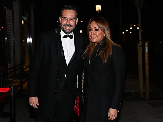 Archivo - Kike Calleja y Raquel Abad en el cumpleaños de Marta López