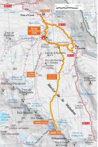 Especialistas en Montaña piden subir al Aneto por rutas distintas al Portillón Superior dada la peligrosidad del glaciar