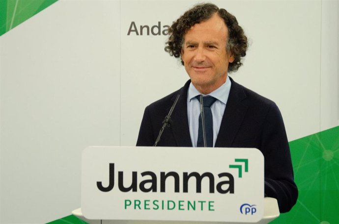 El vicesecretario de Sectores Productivos del PP de Andalucía, Pablo Venzal.