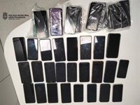 Recuperados más de 40 teléfonos móviles sustraídos en Pamplona