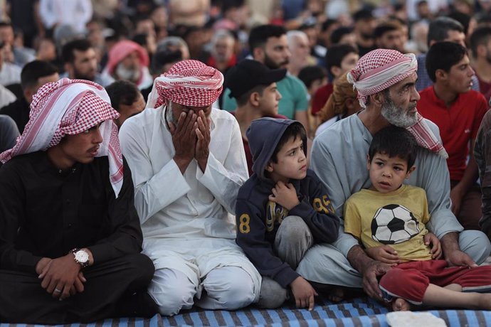 Sirios celebran la fiesta del Eid al Adha en Idlib 