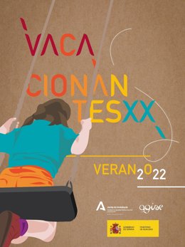 Cartel del programa 'Vacacionantes' del IAM