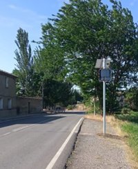 La seguridad vial aumenta en seis travesías con la instalación de radares informativos