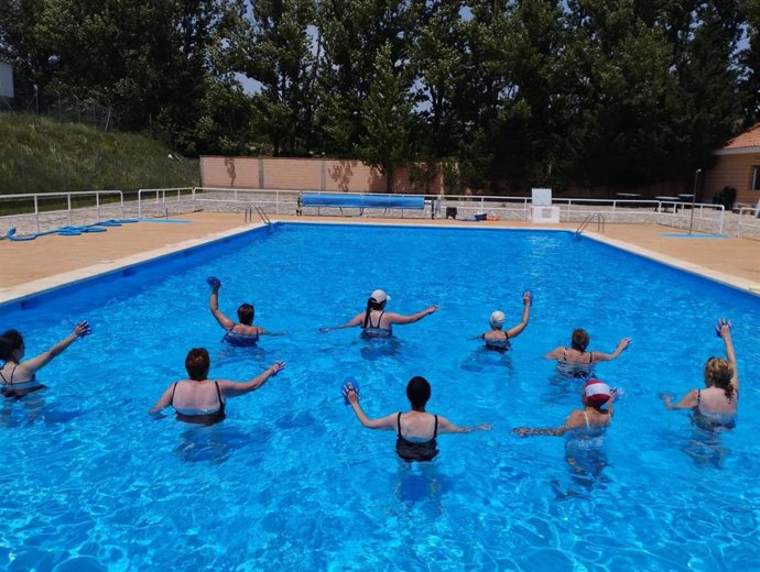 Las actividades se realizan en las piscinas