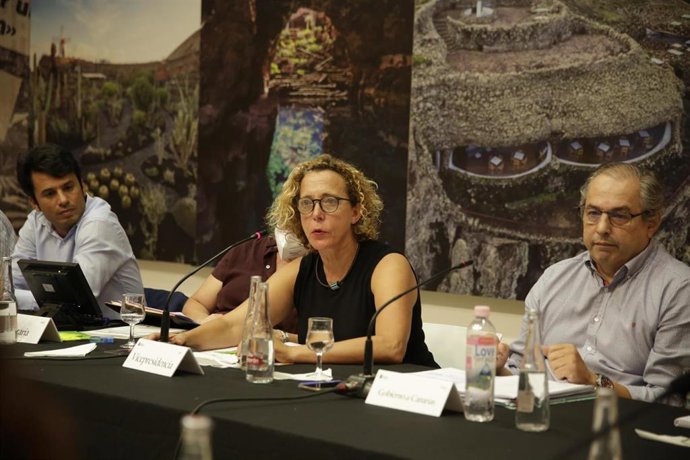 La consejera de la Reserva de la Biosfera de Lanzarote, Elena Solís