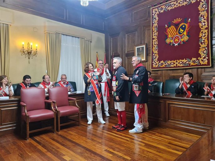 Imposición de la casaca al Vaquillero del Año