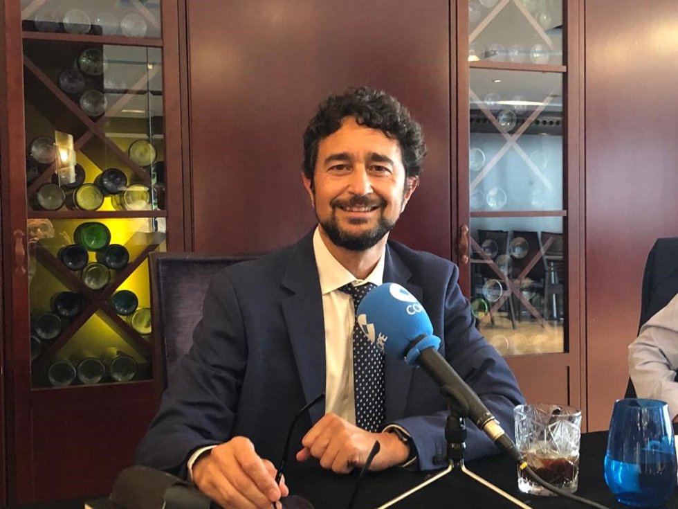 El presidente del Puerto de Barcelona, Dami Calvet