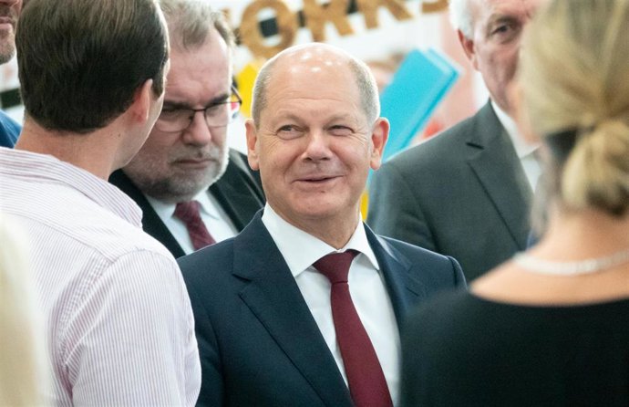 El canciller alemán, Olaf Scholz 