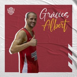 El jugador del Bsquet Girona Albert Sbat se retira y será ayudante técnico del equipo de Marc Gasol en el estreno en la ACB