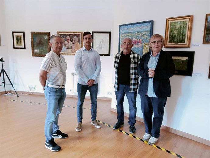 El vicepresidente, Pablo Zuloaga, en la exposición