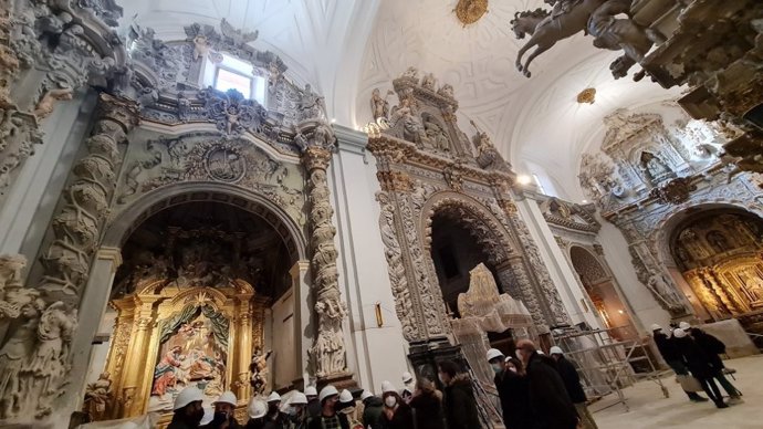 Archivo - El Consistorio bilbilitano impulsa un programa de visitas guiadas a la Colegiata de Santa María de Calatayud 