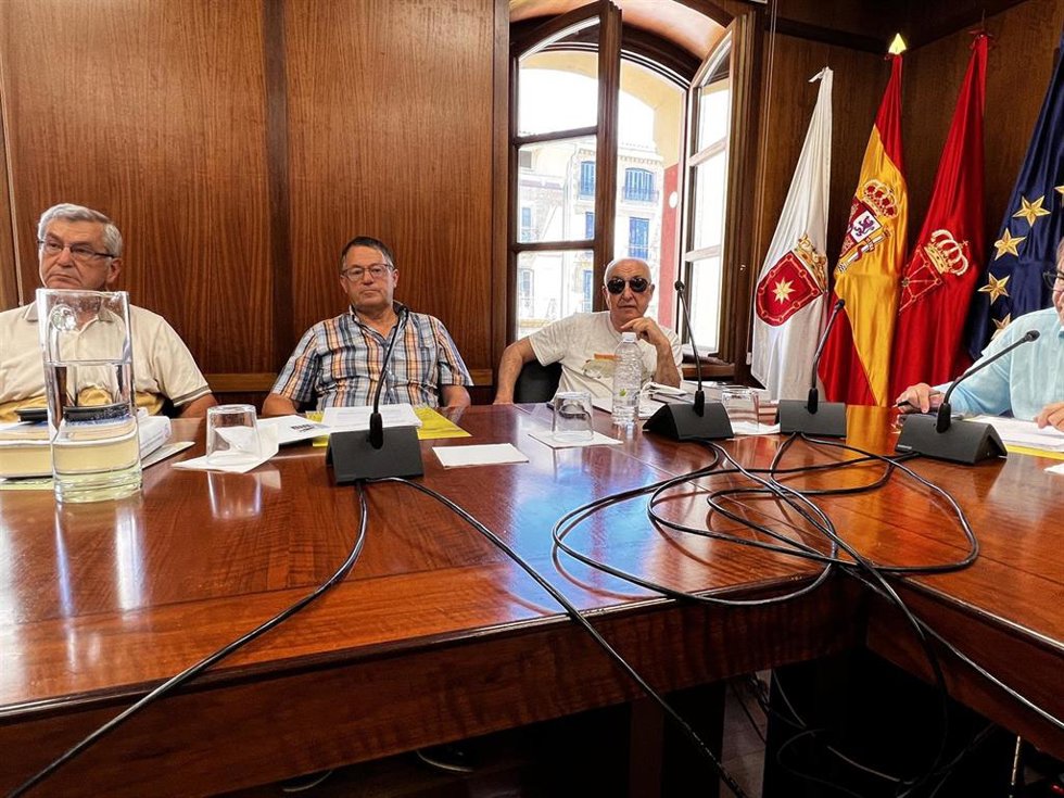 Luis Barreda durante el encuentro nacional de la organización Camino Francés Federación