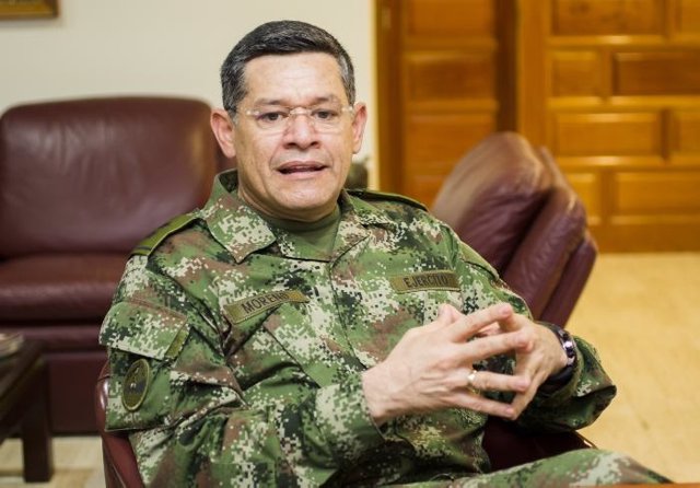 El mayor general Carlos Iván Moreno Ojeda, comandante del Ejército de Colombia