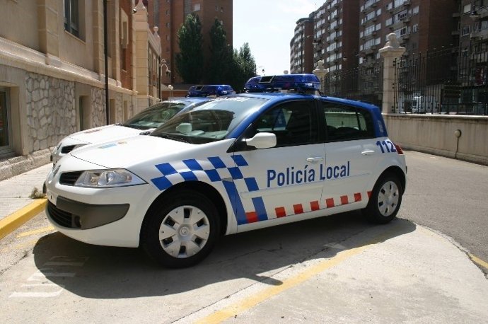 Vehículo de la Policía Local de Salamanca.