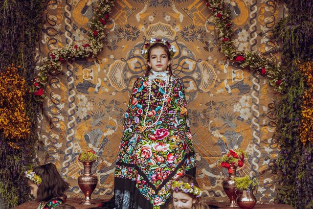 Archivo - Celebración de la fiesta de La Maya en Colmenar Viejo