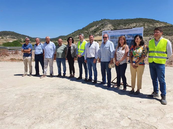 Visita a la nueva glorieta de Castejón de Valdejasa