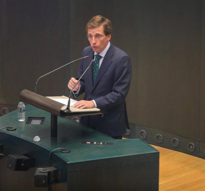 El alcalde de Madrid, José Luis Martínez-Almeida.