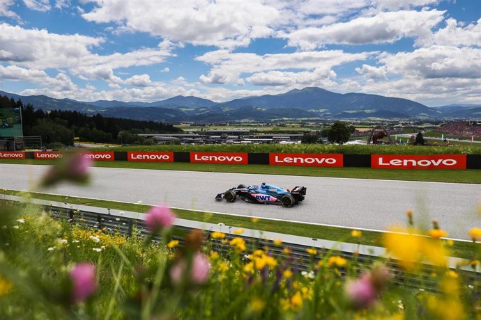 Fernando Alonso en Red Bull Ring
