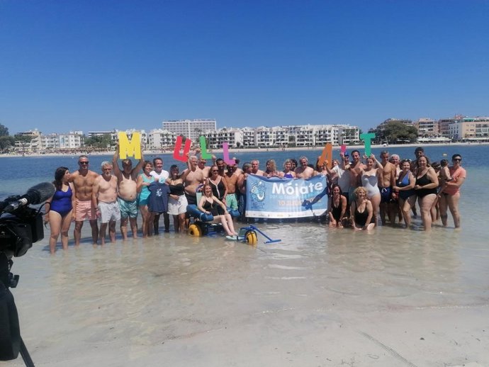 La Asociación balear de Esclerosis Múltiple celebra la 27 edición de 'Mulla't per l'esclerosi múltiple'