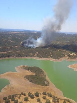 Incendio en El Ronquillo